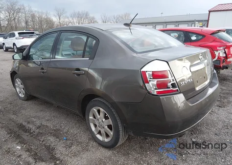 2008 Nissan Sentra 2.0Sl from USA, damaged, VIN 3N1AB61E18L686689